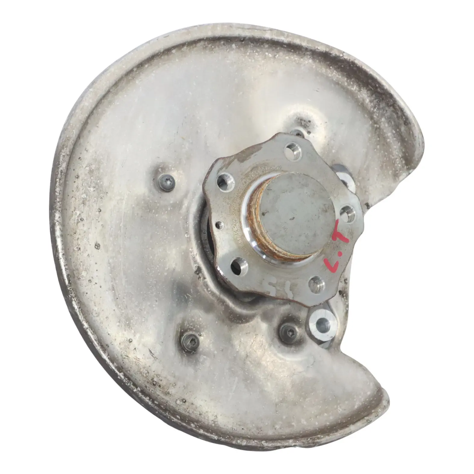 Audi A4 B9 Support de roue arrière gauche Support de moyeu Disque de frein