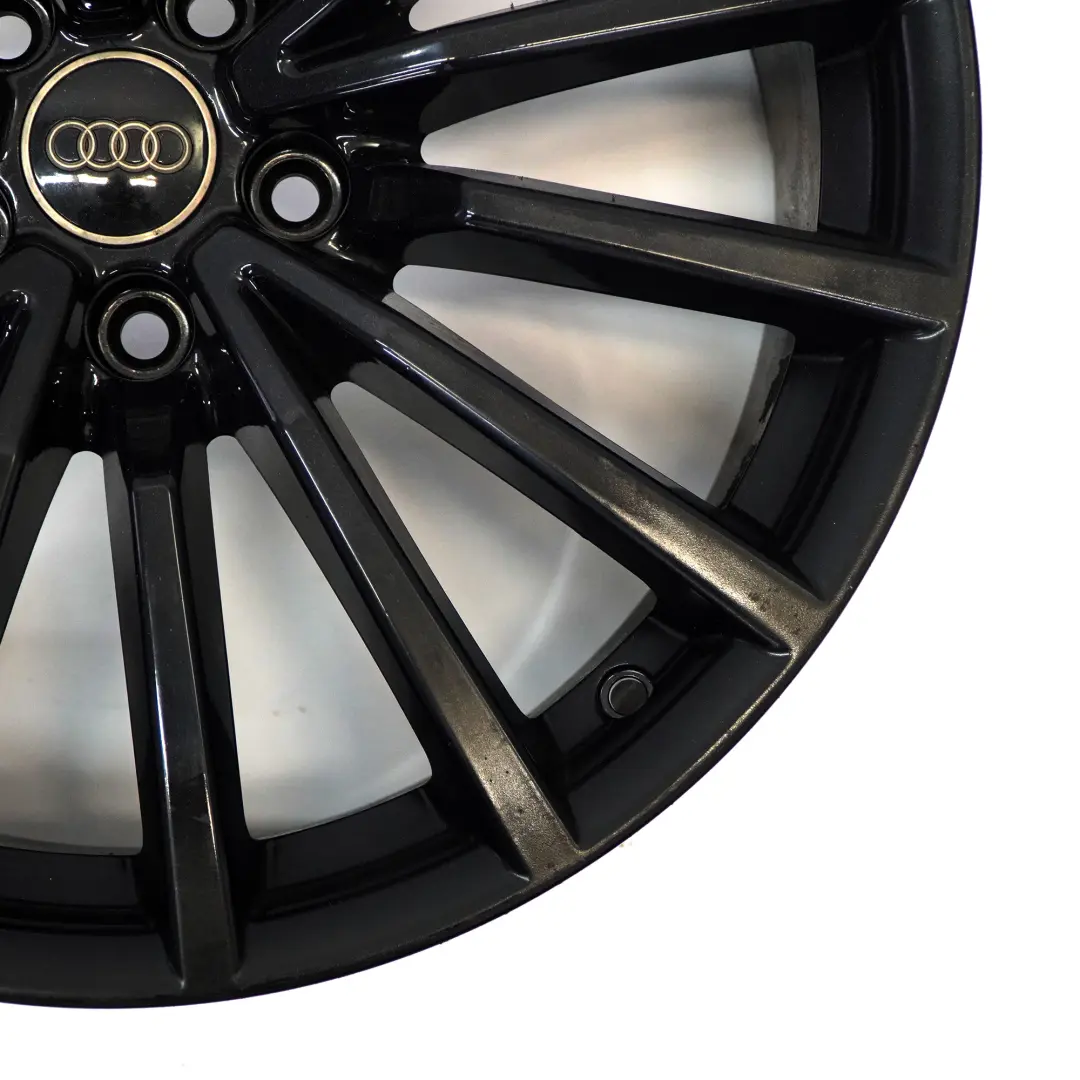 Audi A5 S5 8W F5 Jante En Alliage Noir 19" 8,5J ET:32 - SKU 8W0601025AN-1 - Numéro de pièce 8W0601025AN