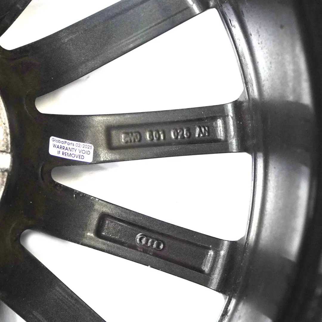 Audi A5 S5 8W F5 Jante En Alliage Noir 19" 8,5J ET:32 - SKU 8W0601025AN-2 - Numéro de pièce 8W0601025AN