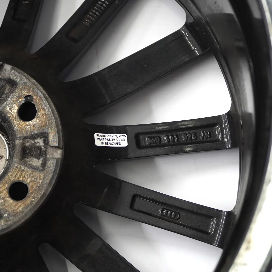 Audi A5 S5 8W F5 Black Wheel Alloy Rim 19" 8,5J ET:32 - SKU 8W0601025AN-3 - Part number 8W0601025AN