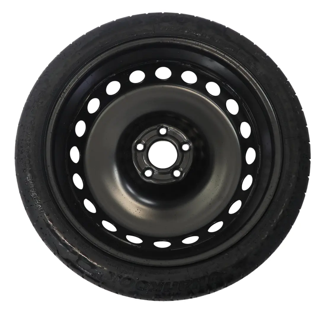 Audi A5 F5 Rueda repuesto acero Neumático Hankook 125/70 R19 ET:22 4J - SKU 8W0601027C - Número de pieza 8W0601027C