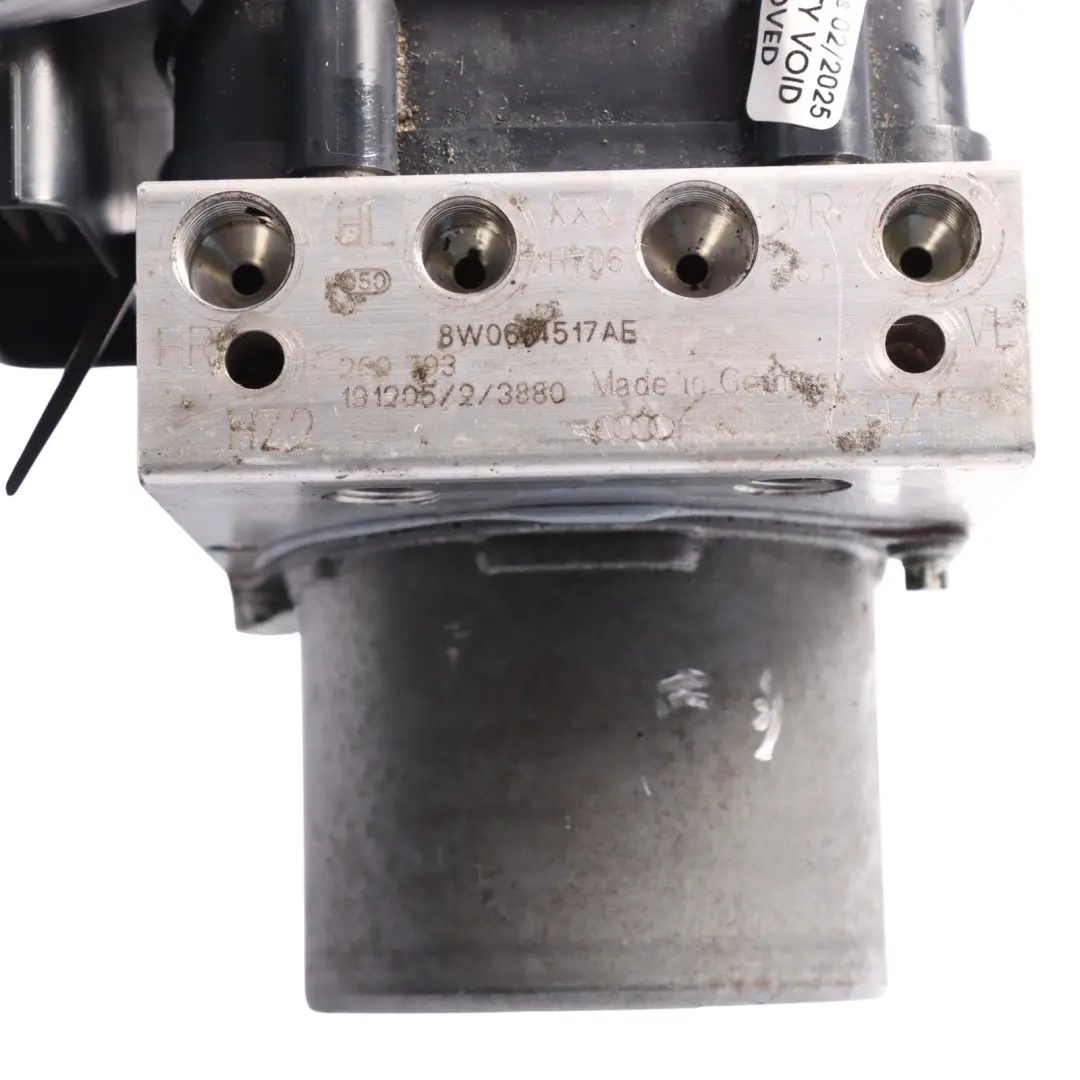 Audi A5 F5 2.0 TDI ABS Pump Modulator Hydraulic Control Brake Unit - SKU 8W0614517AE - Part number 8W0614517AE