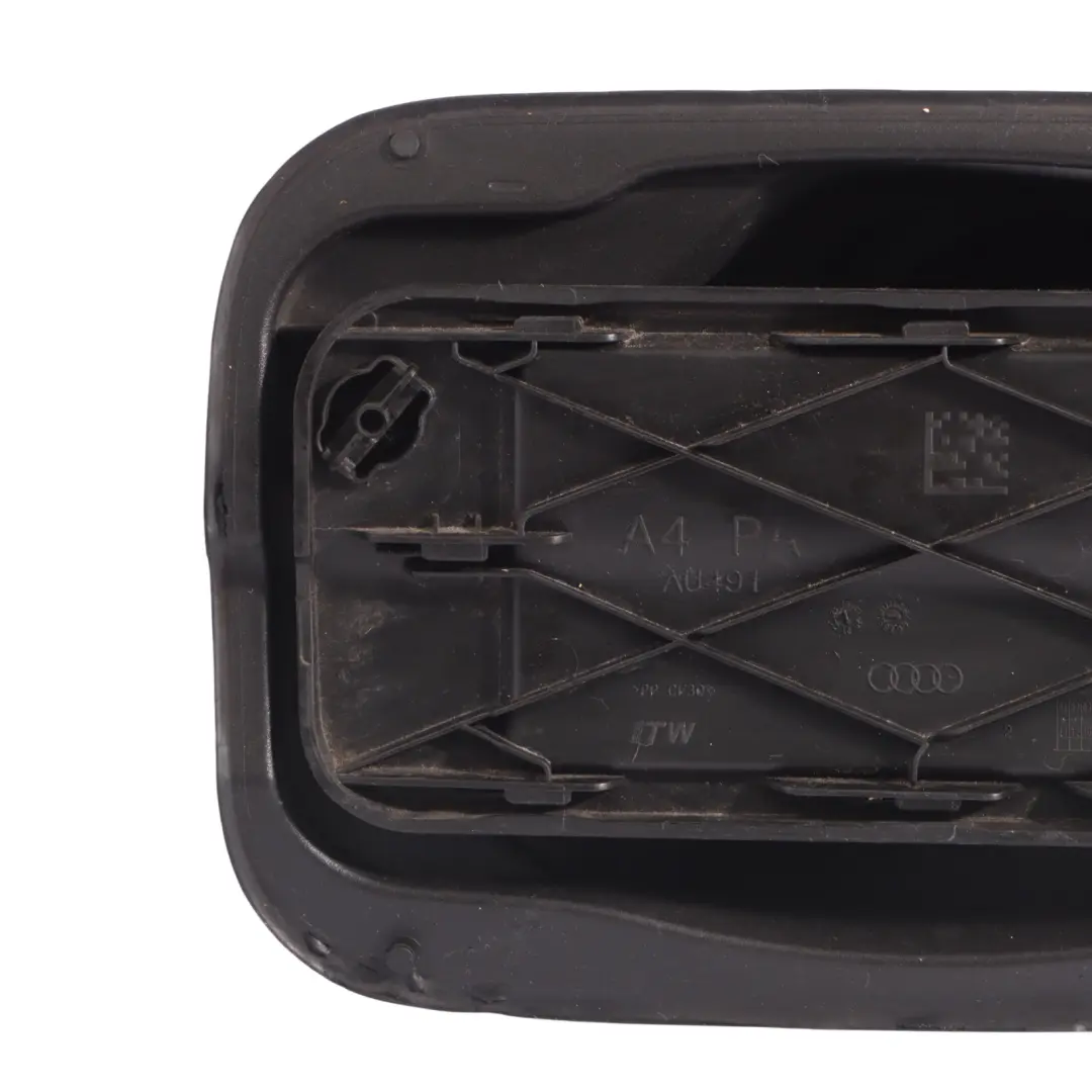 Filler Flap Housing Cover Pot to Audi A4 B9 Fuel with Part number 8W0809906D Audi A4 B9 Fuel Filler Flap Housing Cover Pot - SKU 8W0809906D - Part number 8W0809906D