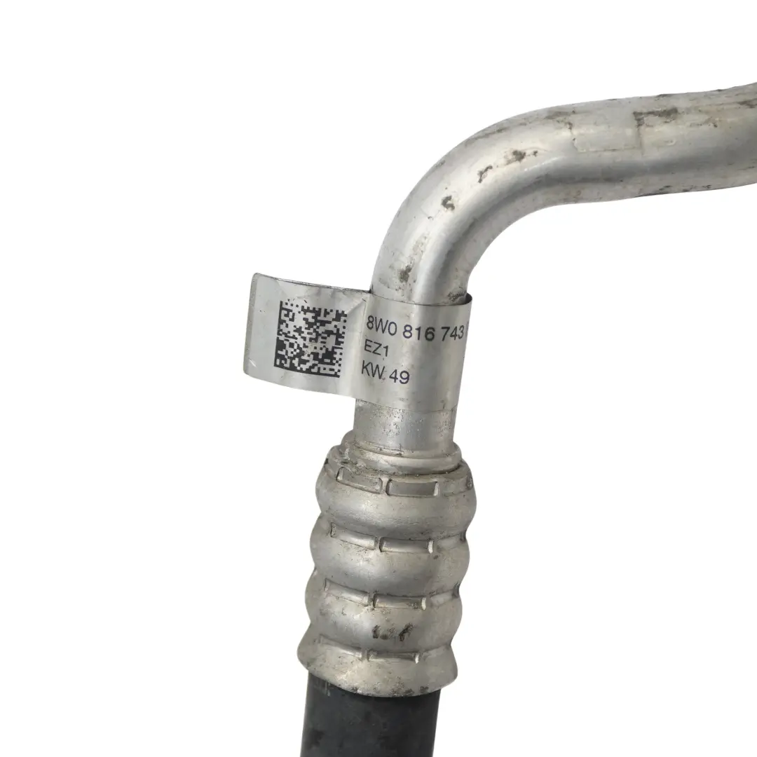 Manguera de compresor de aire acondicionado para Audi A5 F5 45 TFSI con número de pieza 8W0816743BN Audi A5 F5 45 TFSI Manguera de compresor de aire acondicionado - SKU 8W0816743BN - Número de pieza 8W0816743BN