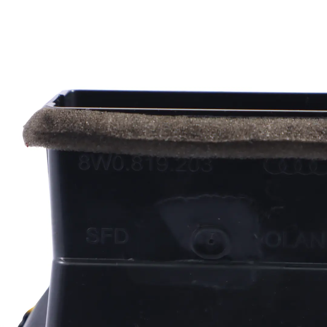 Centre Console Fresh Air Vent Grille Nozzle Trim to Audi A4 B9 Rear with Part number 8W0819203B Audi A4 B9 Rear Centre Console Fresh Air Vent Grille Nozzle Trim - SKU 8W0819203B-1 - Part number 8W0819203B