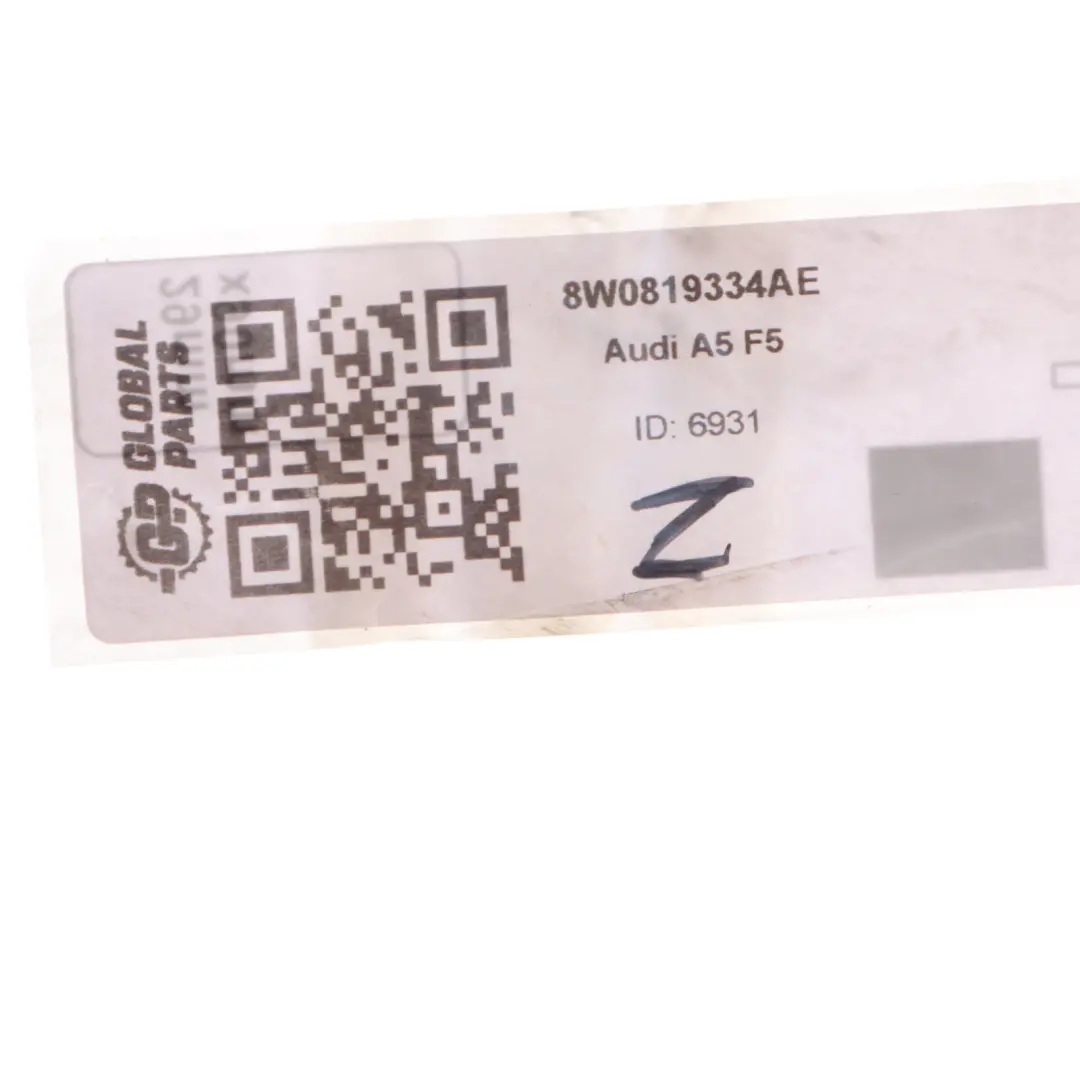 Coolant Water Quick Connect Heater Pipe Hose to Audi A5 F5 with Part number 8W0819334AE Audi A5 F5 Coolant Water Quick Connect Heater Pipe Hose - SKU 8W0819334AE - Part number 8W0819334AE