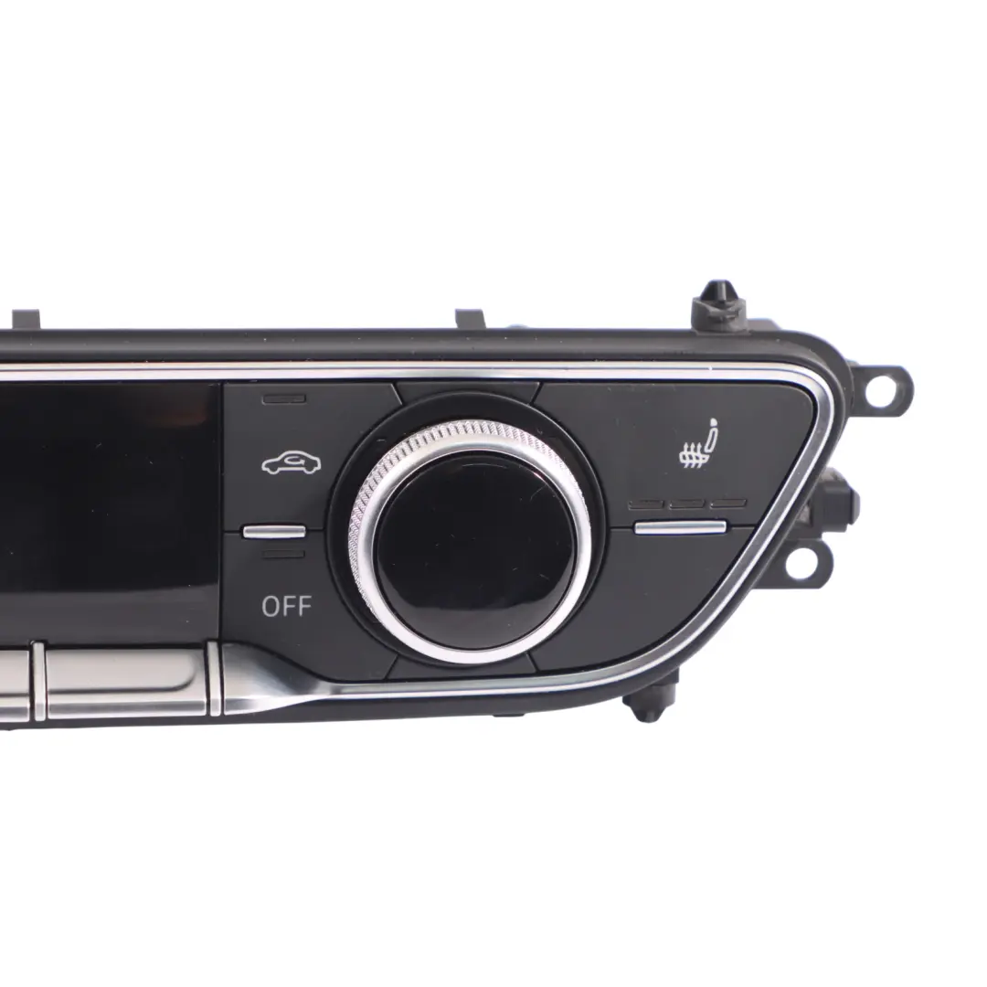 Audi A4 B9 Automatic Air Conditioning Climate Control Panel Black - SKU 8W0820043AP - Part number 8W0820043AP