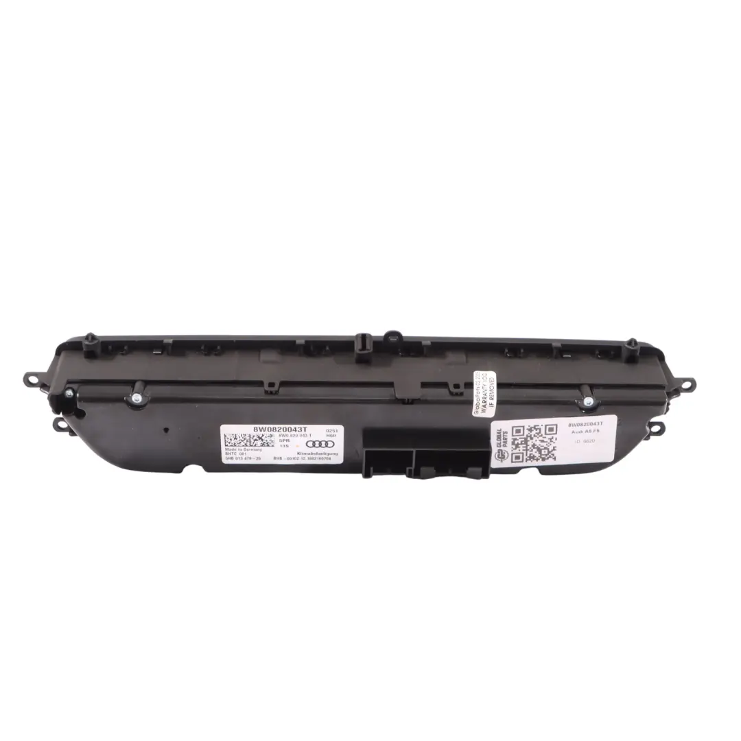 Audi A5 F5 Panneau De Commande De Climatisation Et De Chauffage - SKU 8W0820043T - Numéro de pièce 8W0820043T