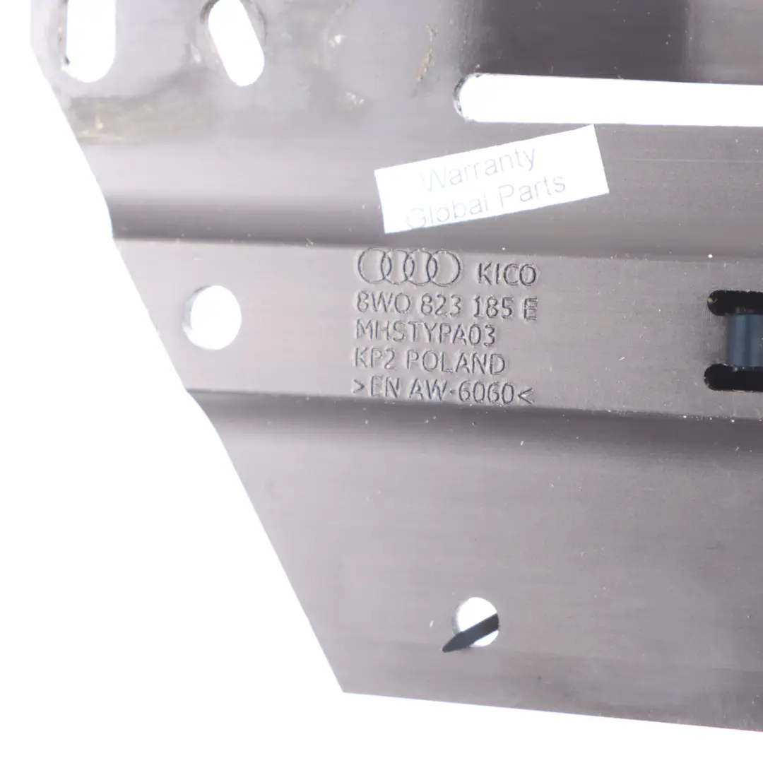 Plaque Gâche Serrure Capot Avant Gauche pour Audi A4 B9 à propos du numéro de pièce 8W0823185E Audi A4 B9 Plaque Gâche Serrure Capot Avant Gauche - SKU 8W0823185E - Numéro de pièce 8W0823185E
