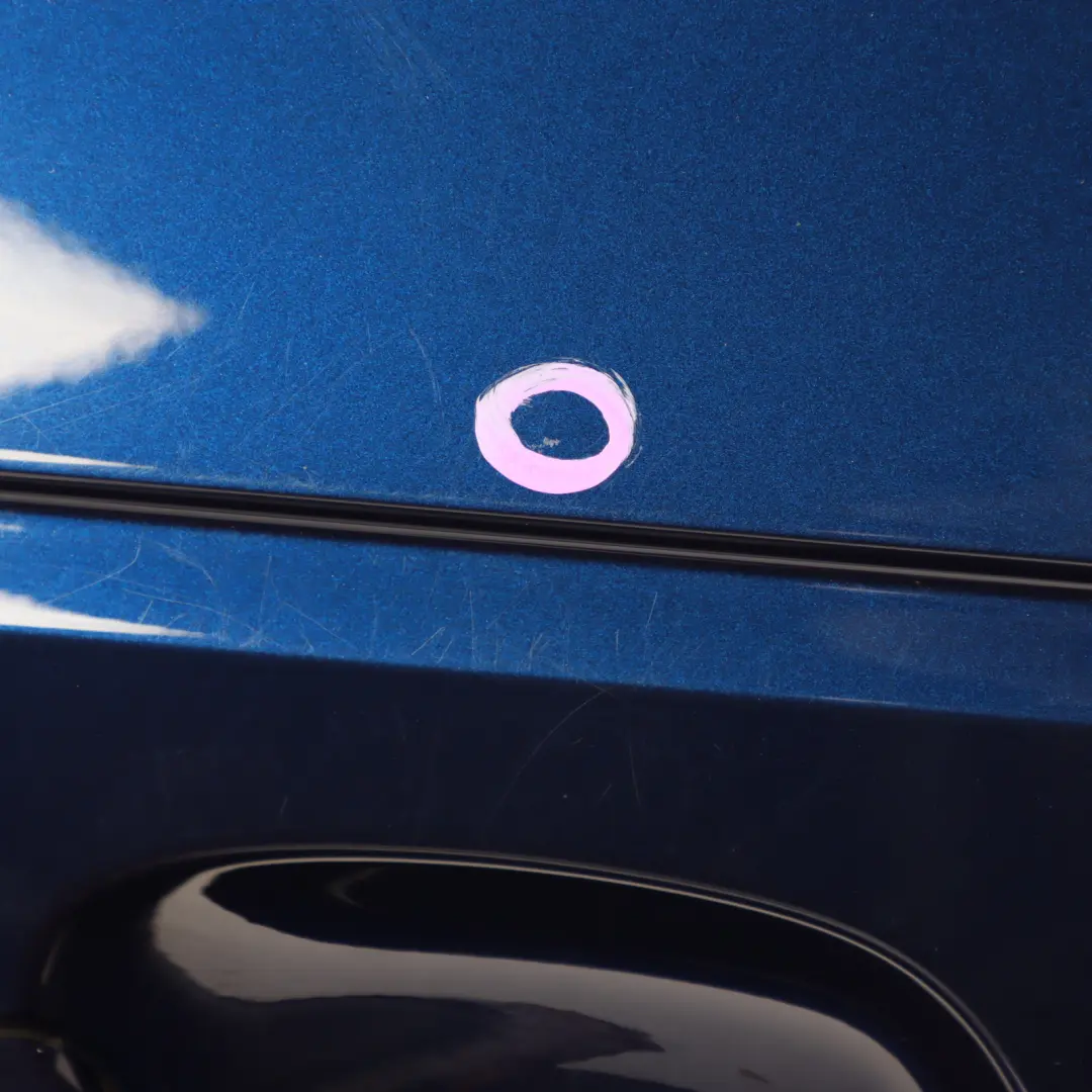 Door Front Right O/S Covering Panel Navarra Blue Metallic - X5H to Audi A4 B9 with Part number 8W0831052 Audi A4 B9 Door Front Right O/S Covering Panel Navarra Blue Metallic - X5H - SKU 8W0831052-NAB - Part number 8W0831052