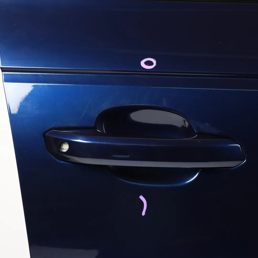 Audi A4 B9 Door Front Right O/S Covering Panel Navarra Blue Metallic - X5H - SKU 8W0831052-NAB - Part number 8W0831052