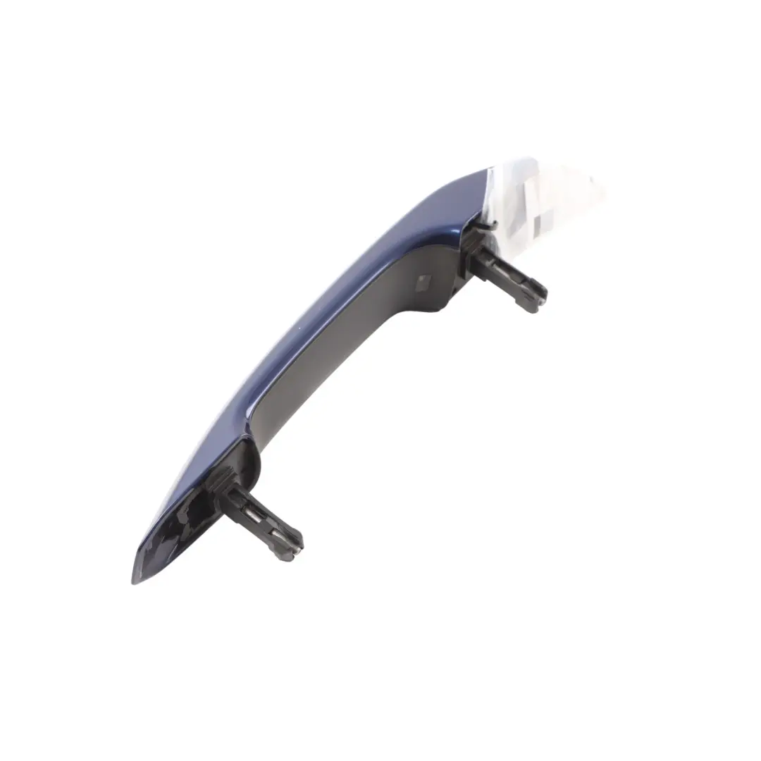 Audi A4 B9 A5 F5 Rear Door Handle Outside Grab Right O/S Navarra Blue - H5X - SKU 8W0837240-NAB - Part number 8W0837240