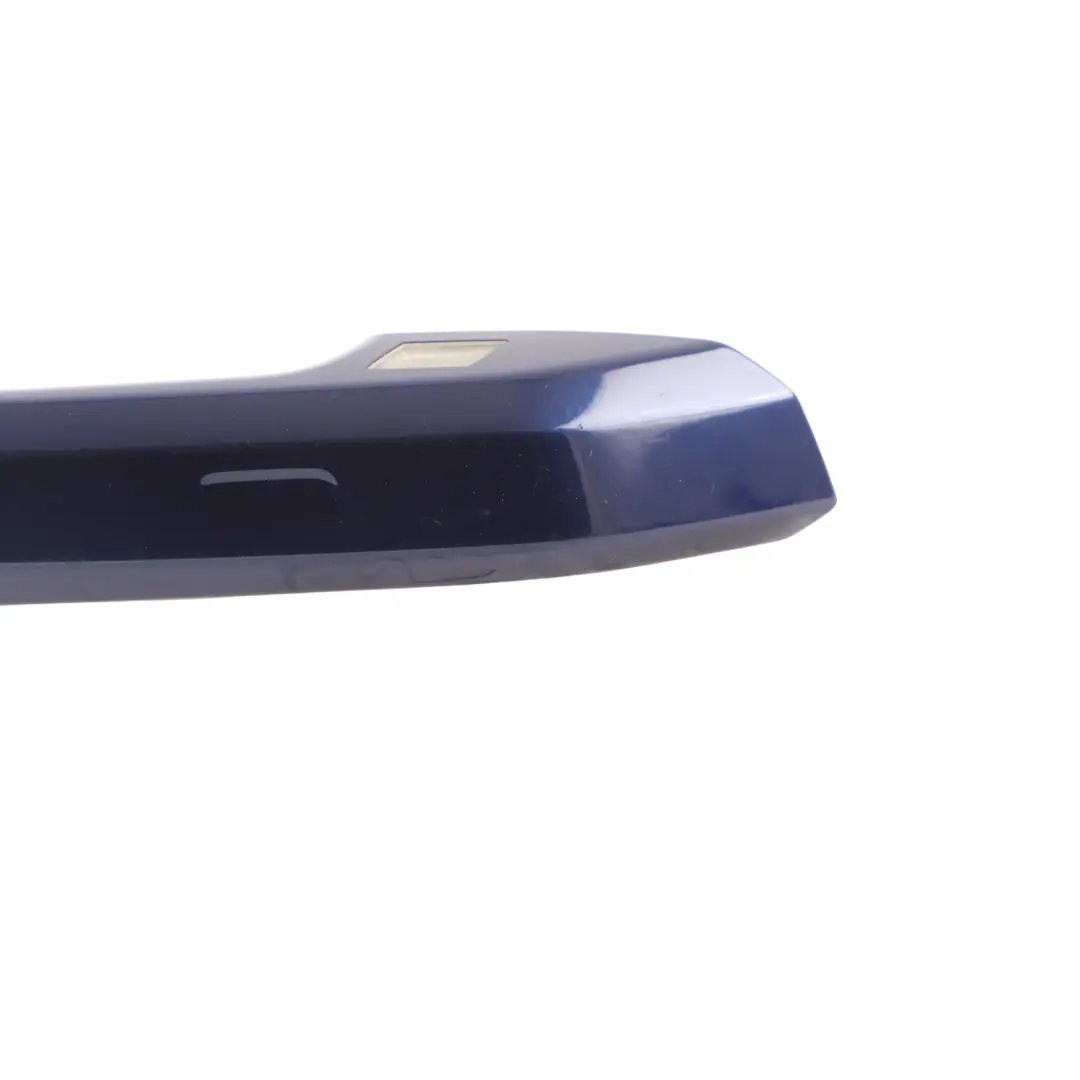 Audi A4 B9 A5 F5 Rear Door Handle Outside Grab Right O/S Navarra Blue - H5X - SKU 8W0837240-NAB - Part number 8W0837240
