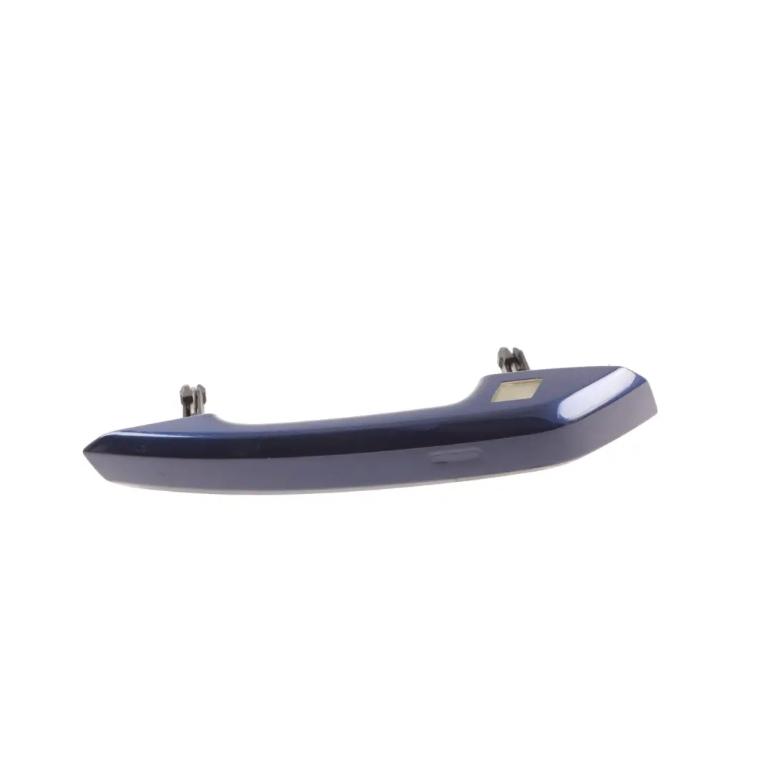 Audi A4 B9 A5 F5 Rear Door Handle Outside Grab Right O/S Navarra Blue - H5X - SKU 8W0837240-NAB - Part number 8W0837240