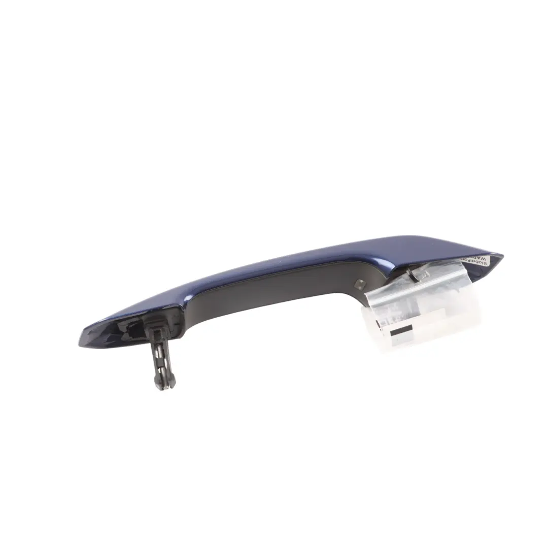 Audi A4 B9 A5 F5 Rear Door Handle Outside Grab Right O/S Navarra Blue - H5X - SKU 8W0837240-NAB - Part number 8W0837240