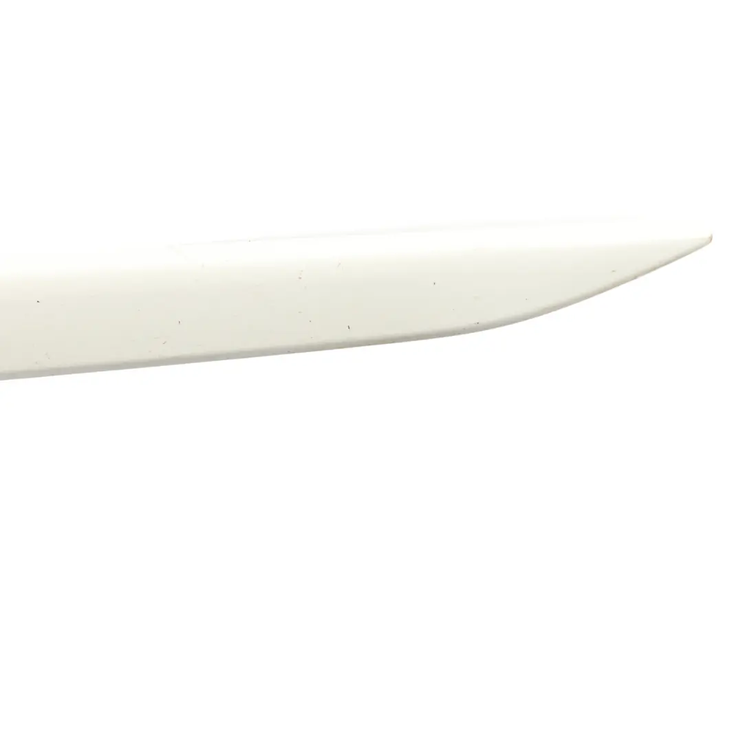 Side Skirt Protection Strip Left N/S Ibis White - Y9C to Audi A4 S4 B9 with Part number 8W0853931 Audi A4 S4 B9 Side Skirt Protection Strip Left N/S Ibis White - Y9C - SKU 8W0853931-IWH - Part number 8W0853931