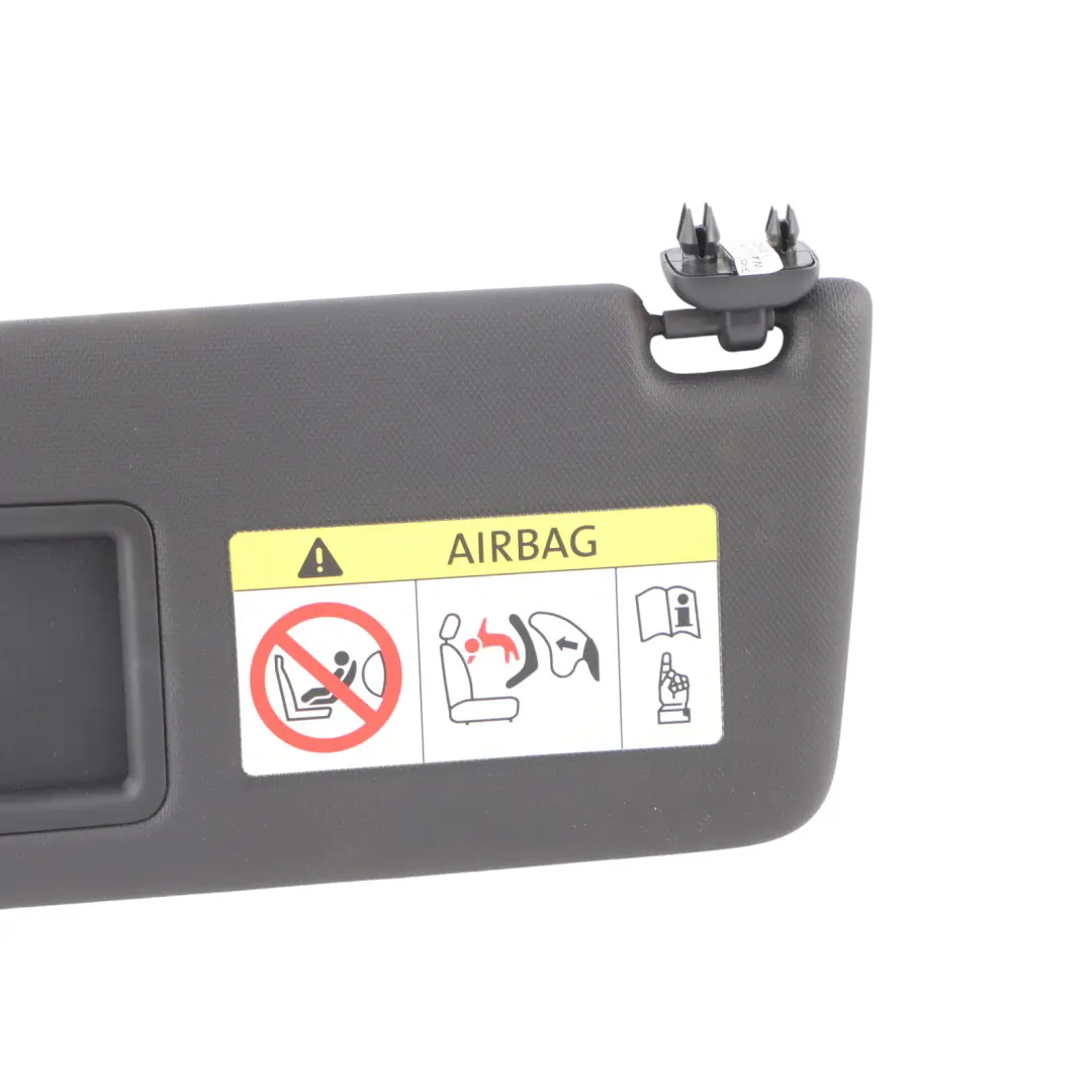 Audi A4 B9 A5 F5 Osłona Przeciwsłoneczna Czarna Lewy Przód - SKU 8W0857551AB-1 - Numer Części 8W0857551AB