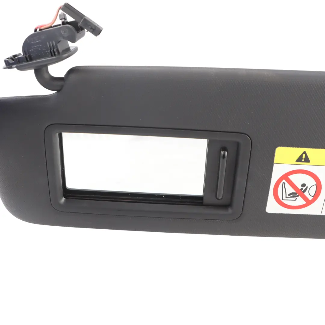  Sun Visor Audi A4 B9 A5 F5 Blende Sunvisor Mirror Left N/S Black - SKU 8W0857551AB-1 - Part number 8W0857551AB