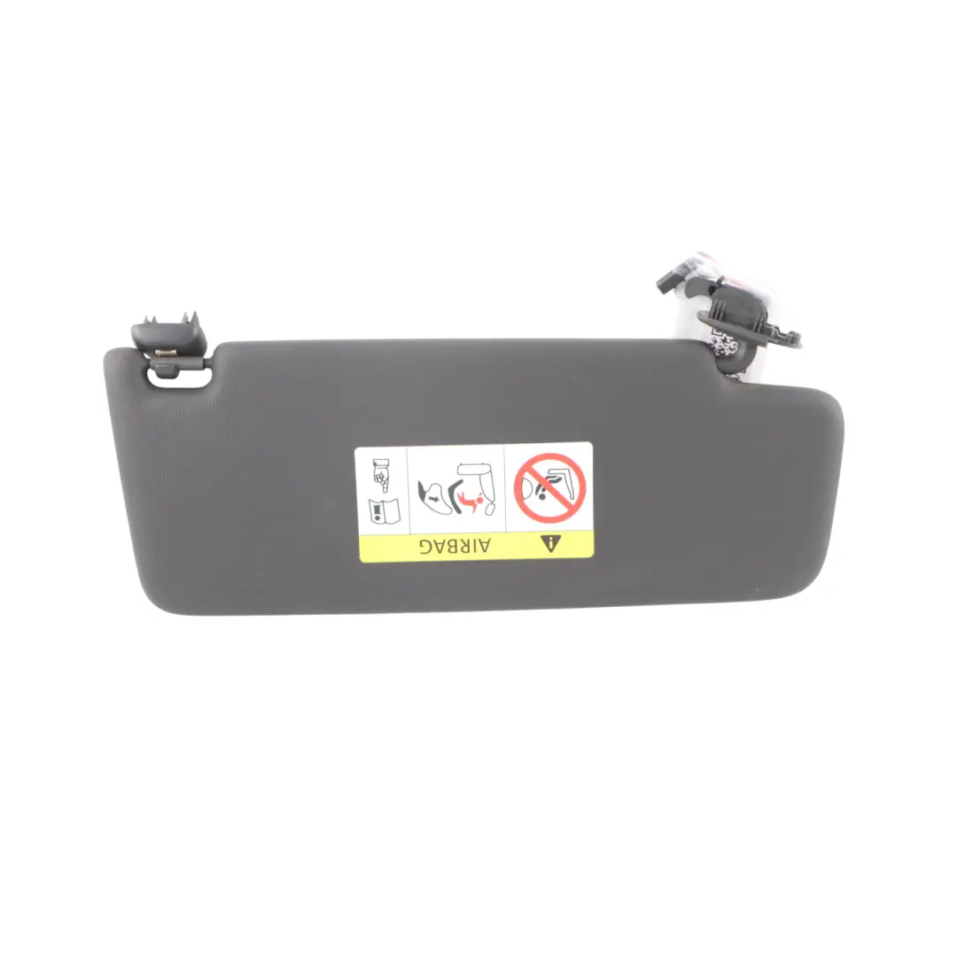 Sun Visor Audi A4 B9 A5 F5 Blende Sunvisor Mirror Left N/S Black to with Part number 8W0857551AB Sun Visor Audi A4 B9 A5 F5 Blende Sunvisor Mirror Left N/S Black - SKU 8W0857551AB-1 - Part number 8W0857551AB