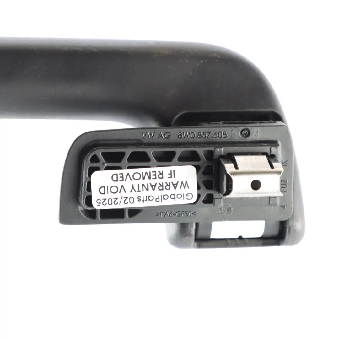 Audi A4 B9 A5 F5 Interior Roof Grab Handle Set Black - SKU 8W0857607-1 - Part number 8W0857607