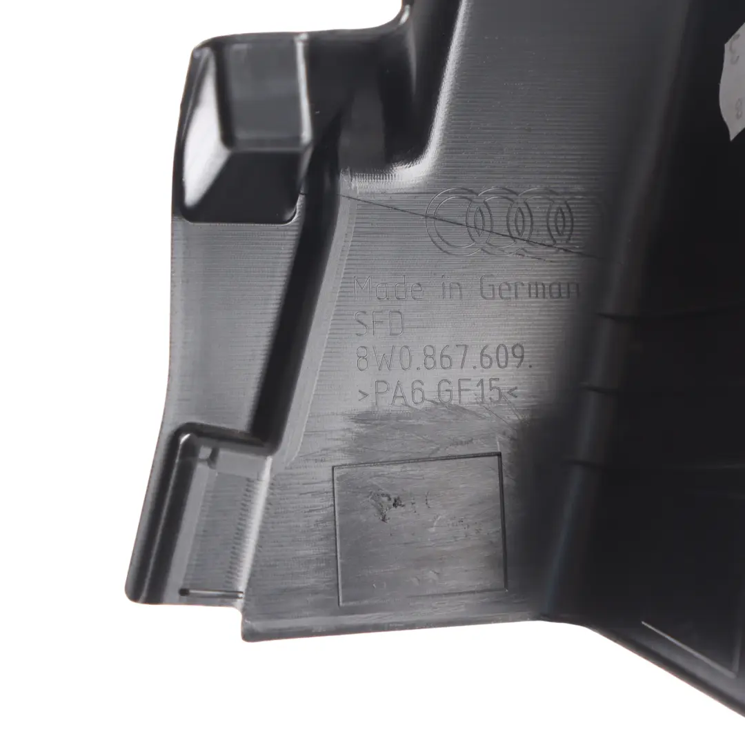 Audi A4 B9 Inner Window Frame Front Door Left N/S Cover Seal Guide - SKU 8W0867609 - Part number 8W0867609