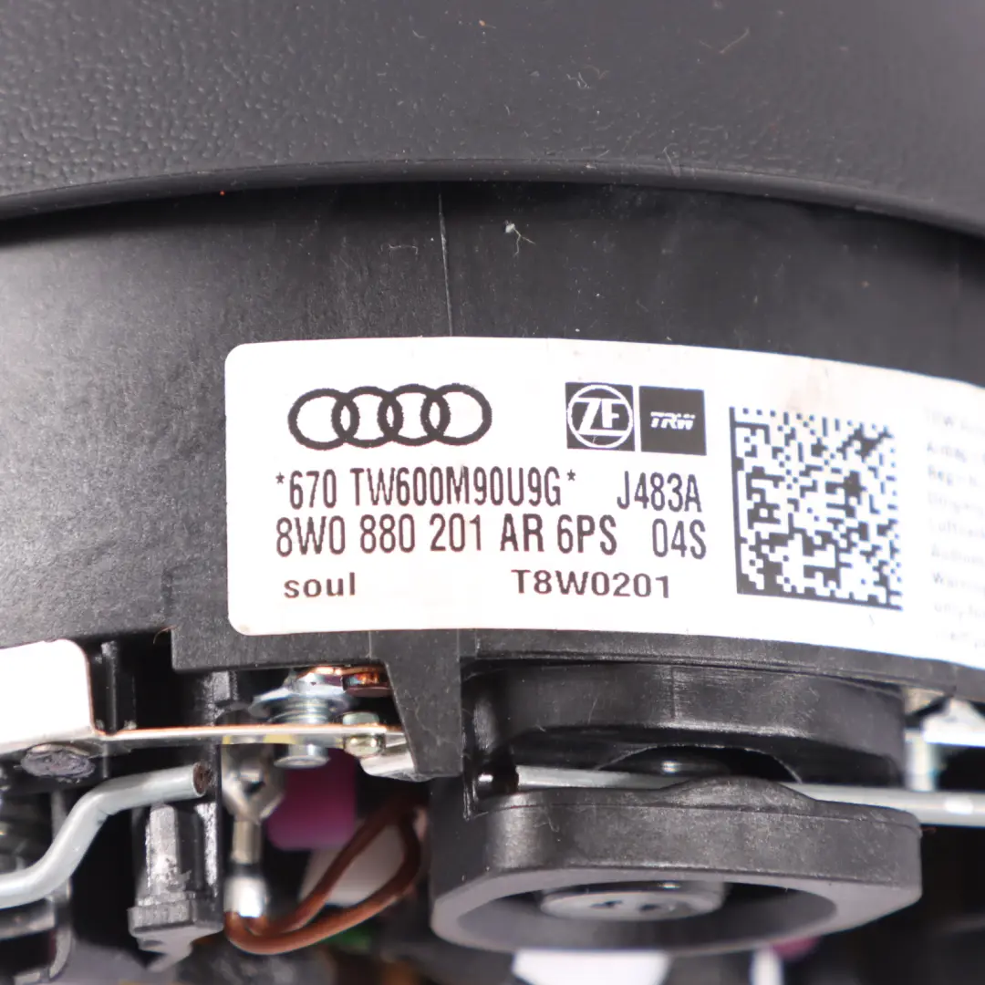 Audi A5 F5 Module d'air de commande de volant - SKU 8W0880201AR - Numéro de pièce 8W0880201AR