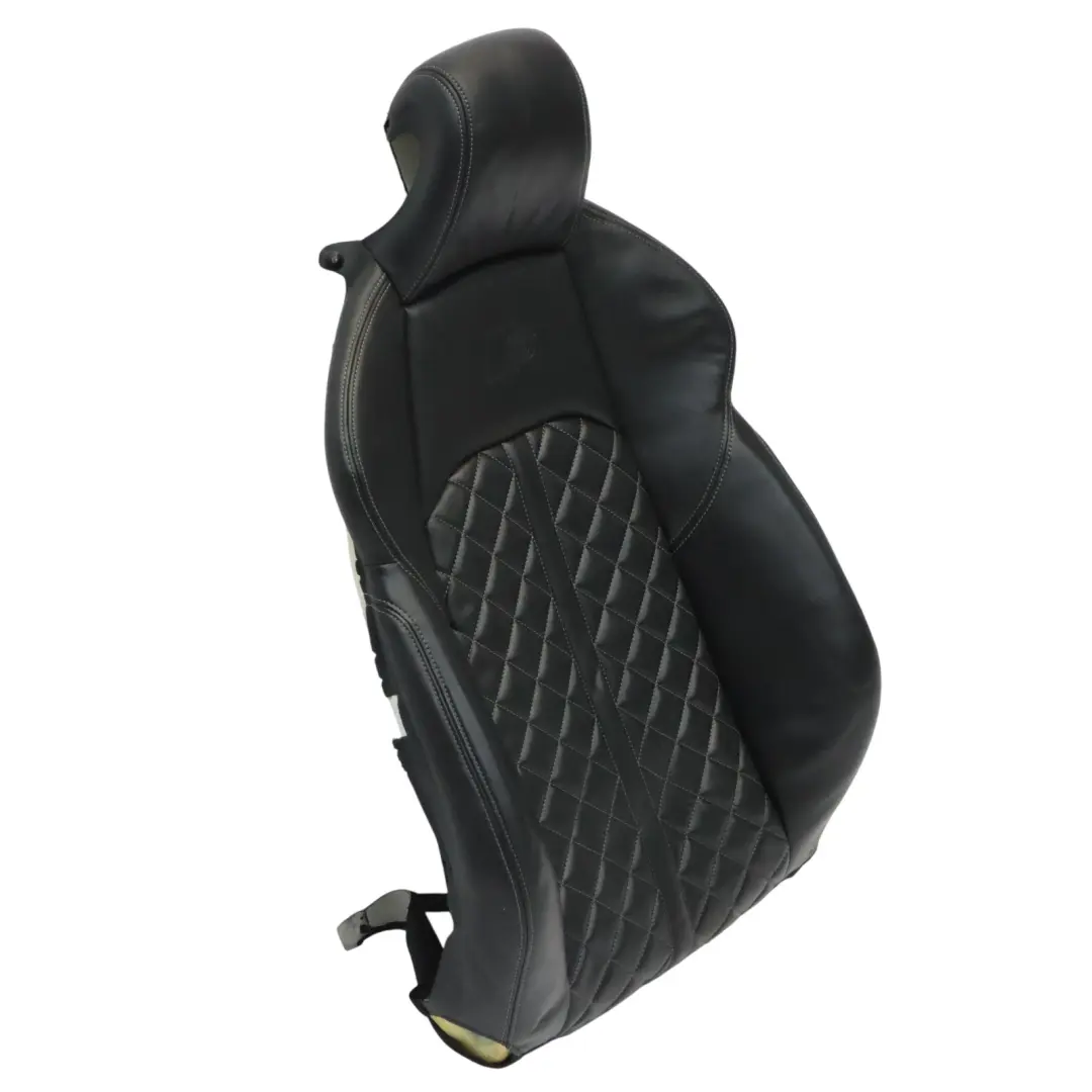 Audi A4 S4 B9 Siège Avant Sport Chauffant En Cuir Noir Avec Dossier Gauche - SKU 8W6881805BJ - Numéro de pièce 8W0881775E