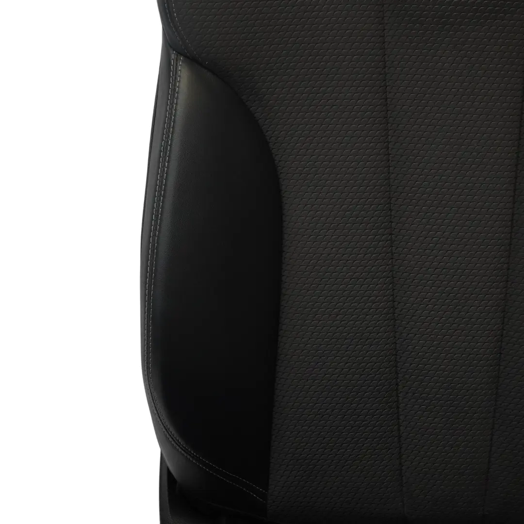  Asiento deportivo Audi A5 F5 delantero izquierdo calefactable piel Soul Negro - SKU 8W0881805P - Número de pieza 8W0881805P