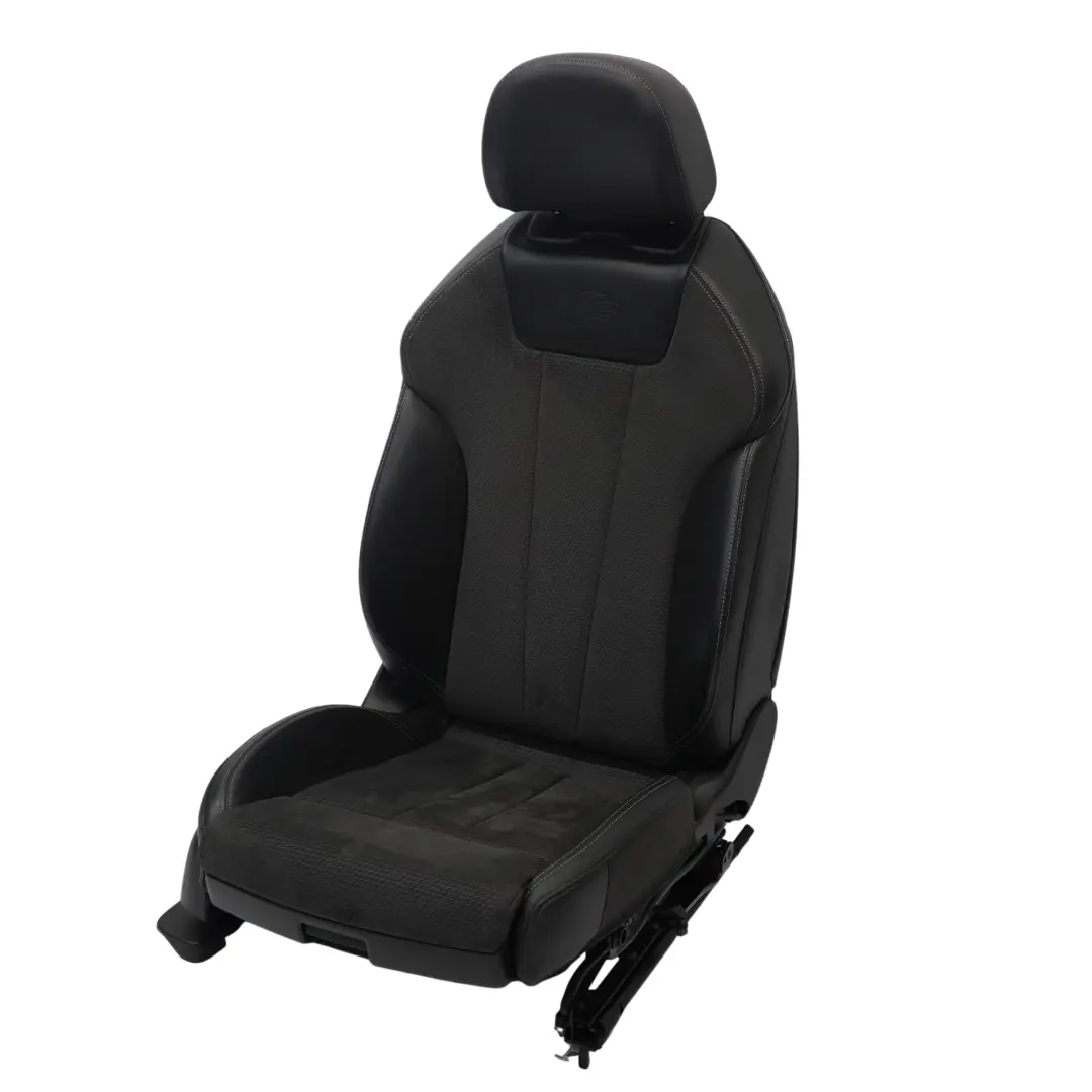 Audi A5 F5 Sportsitze Vorn Rechts Beheizt Halbleder Soul Schwarz Grau - SKU 8W0881806P - Teilenummer 8W0881806P