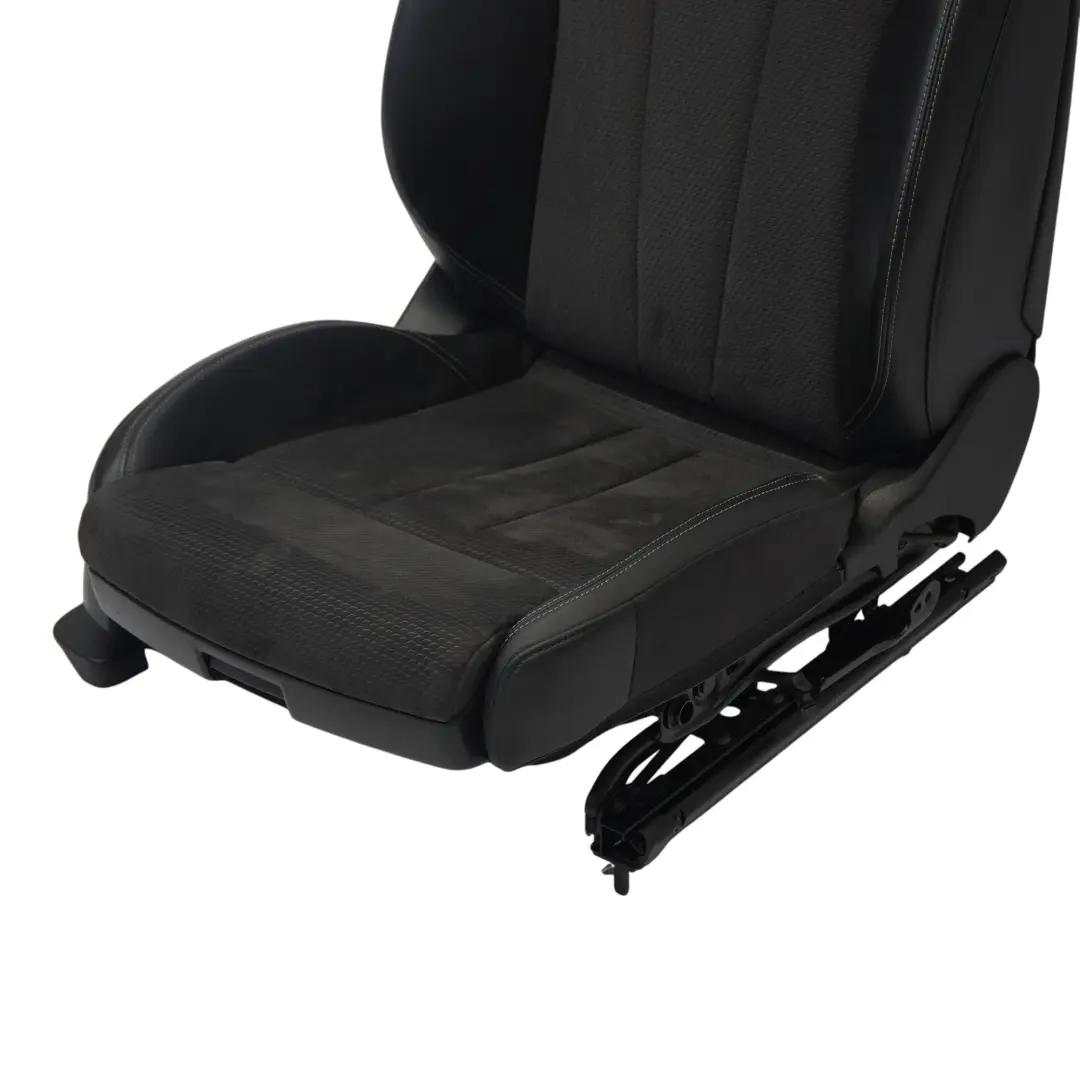 Front Right O/S Heated Half Leather Soul Black Grey to Audi A5 F5 Sport Seat with Part number 8W0881806P Audi A5 F5 Sport Seat Front Right O/S Heated Half Leather Soul Black Grey - SKU 8W0881806P - Part number 8W0881806P