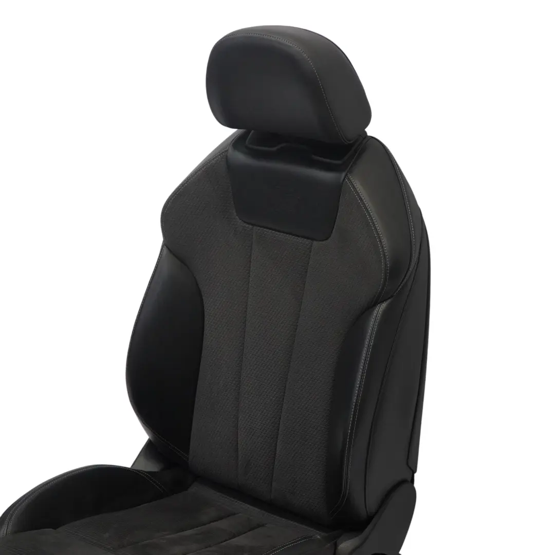 Audi A5 F5 Sportsitze Vorn Rechts Beheizt Halbleder Soul Schwarz Grau - SKU 8W0881806P - Teilenummer 8W0881806P