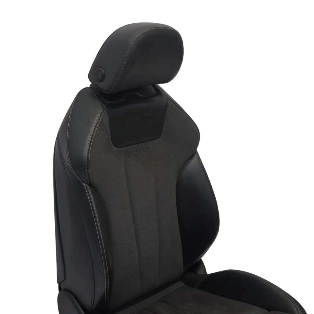 Siège Sport Avant Droit chauffant électrique demi-cuir Soul Noir pour Audi A5 F5 à propos du numéro de pièce 8W0881806P Audi A5 F5 Siège Sport Avant Droit chauffant électrique demi-cuir Soul Noir - SKU 8W0881806P - Numéro de pièce 8W0881806P