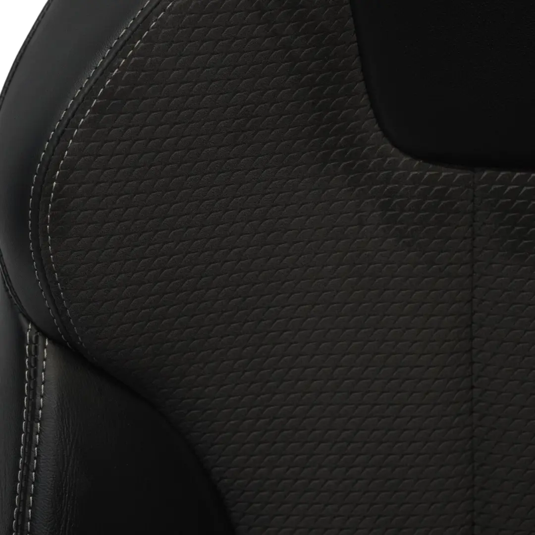 Front Right O/S Heated Half Leather Soul Black Grey to Audi A5 F5 Sport Seat with Part number 8W0881806P Audi A5 F5 Sport Seat Front Right O/S Heated Half Leather Soul Black Grey - SKU 8W0881806P - Part number 8W0881806P