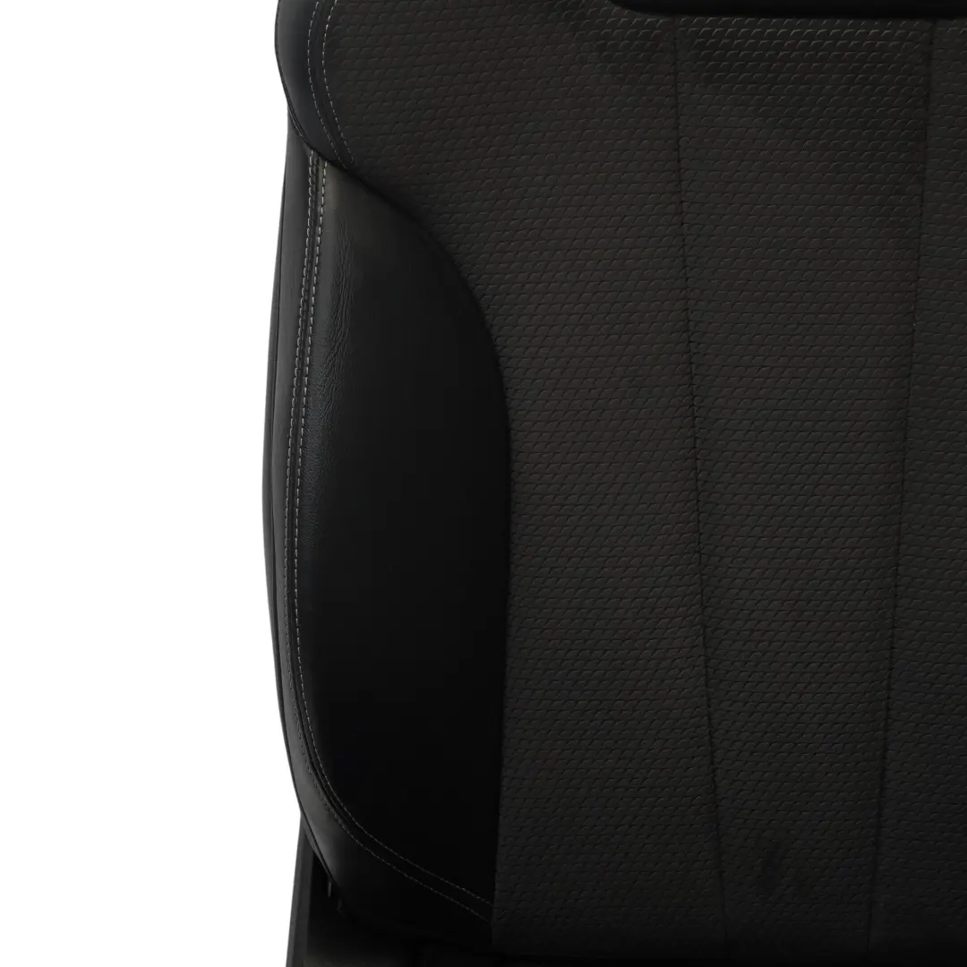 Audi A5 F5 Sport Seat Front Right O/S Heated Half Leather Soul Black Grey - SKU 8W0881806P - Part number 8W0881806P