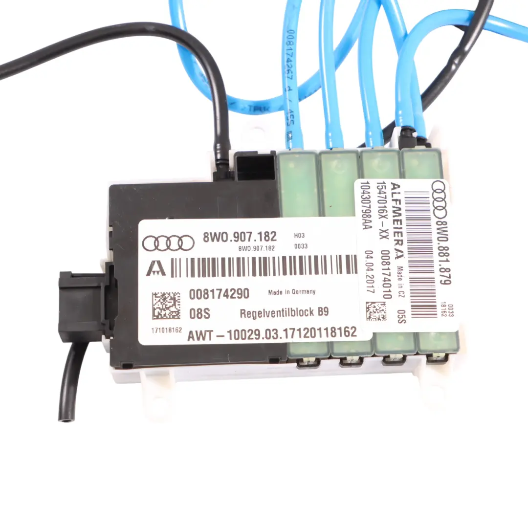 Supporto Lombare Sedile Anteriore per Audi A4 S4 B9 con numero di parte 8W0881879 Audi A4 S4 B9 Supporto Lombare Sedile Anteriore - SKU 8W0881879 - Numero di parte 8W0881879