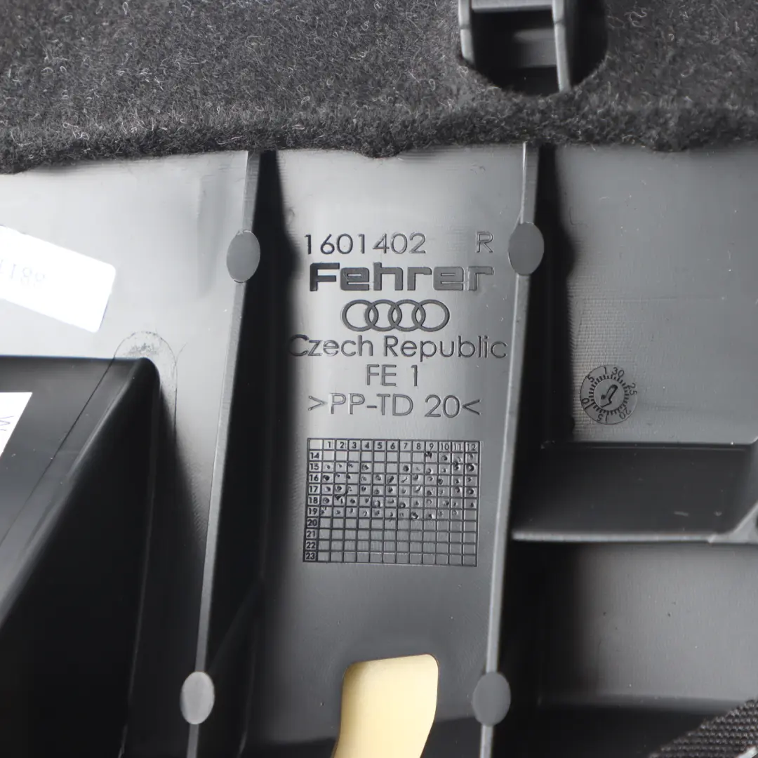 Back Seat Panel Side Bolster Black Leather Rear Right O/S to Audi A5 F5 with Part number 8W0885704AR Audi A5 F5 Back Seat Panel Side Bolster Black Leather Rear Right O/S - SKU 8W0885704AR - Part number 8W0885704AR