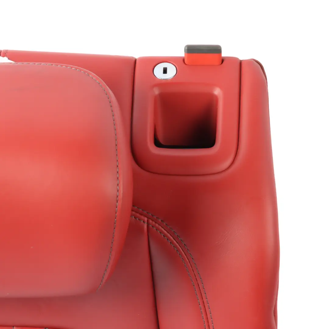 Audi A4 S4 B9 Back Seat Backrest Armrest Rear Left N/S Leather Red - SKU 8W0885805M-1 - Part number 8W0885805M