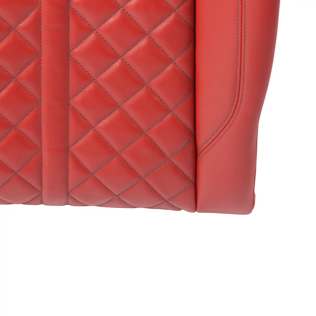 Audi A4 S4 B9 Back Seat Backrest Armrest Rear Left N/S Leather Red - SKU 8W0885805M-1 - Part number 8W0885805M