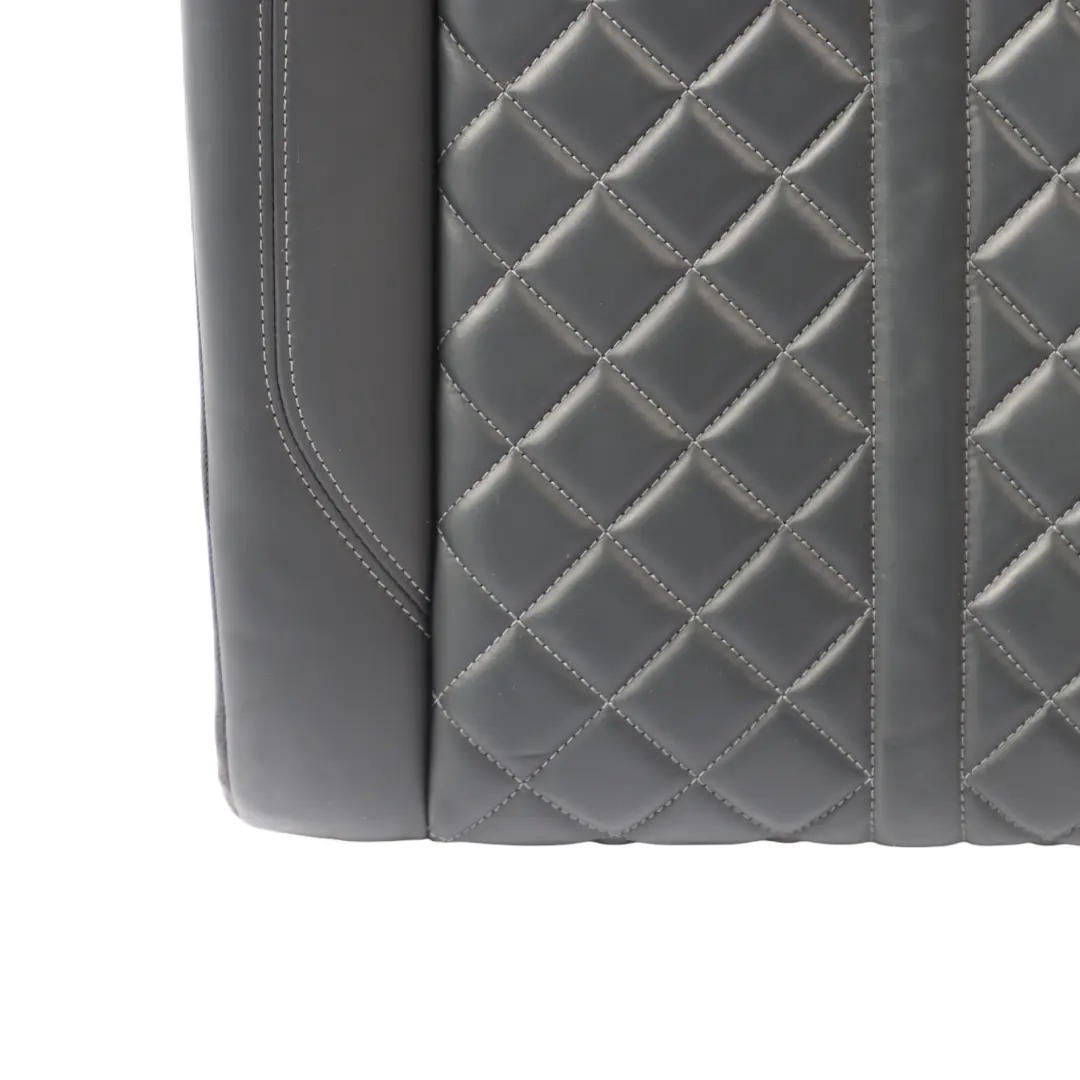 Audi A4 S4 B9 Back Seat Backrest Armrest Rear Left N/S Leather Black - SKU 8W0885805M - Part number 8W0885805M