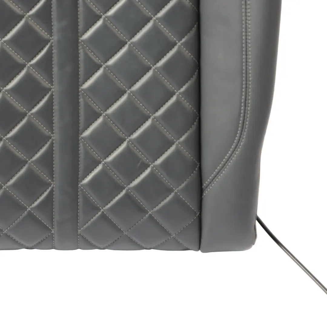 Audi A4 S4 B9 Back Seat Backrest Armrest Rear Left N/S Leather Black - SKU 8W0885805M - Part number 8W0885805M