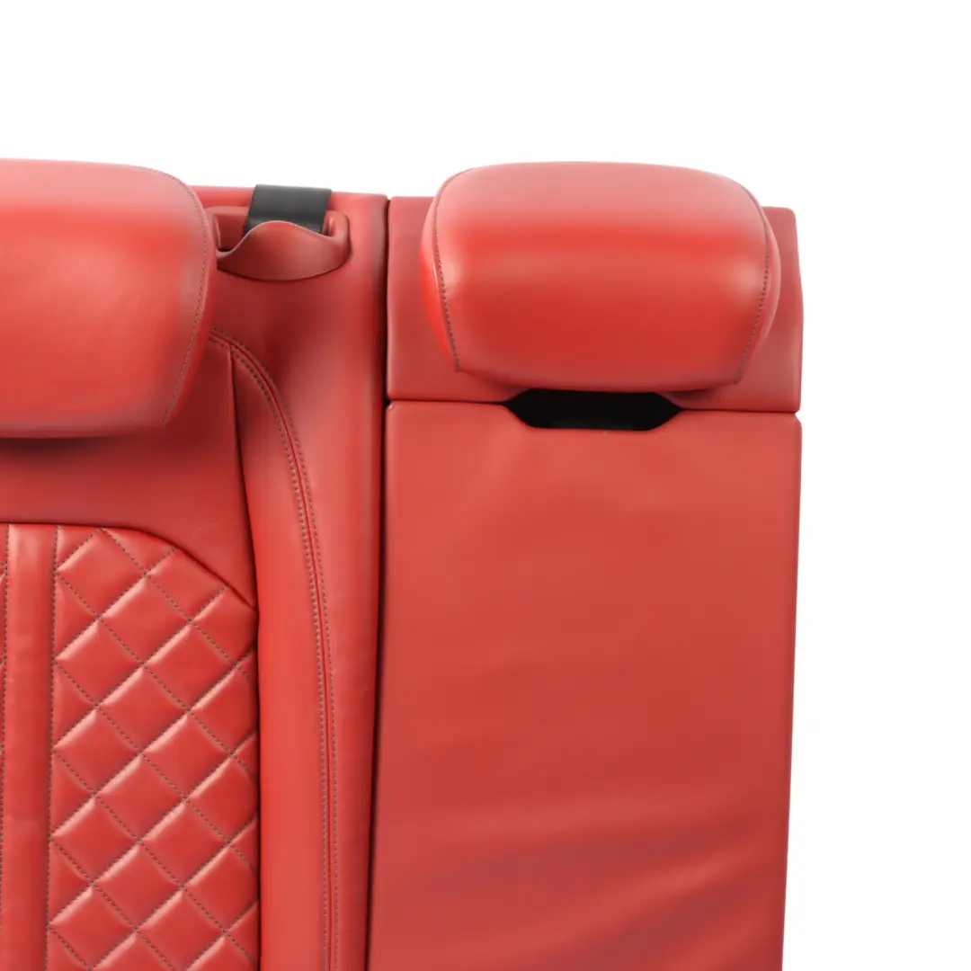 Audi A4 S4 B9 Back Seat Backrest Armrest Rear Right O/S Leather Red - SKU 8W0885806M-1 - Part number 8W0885806M