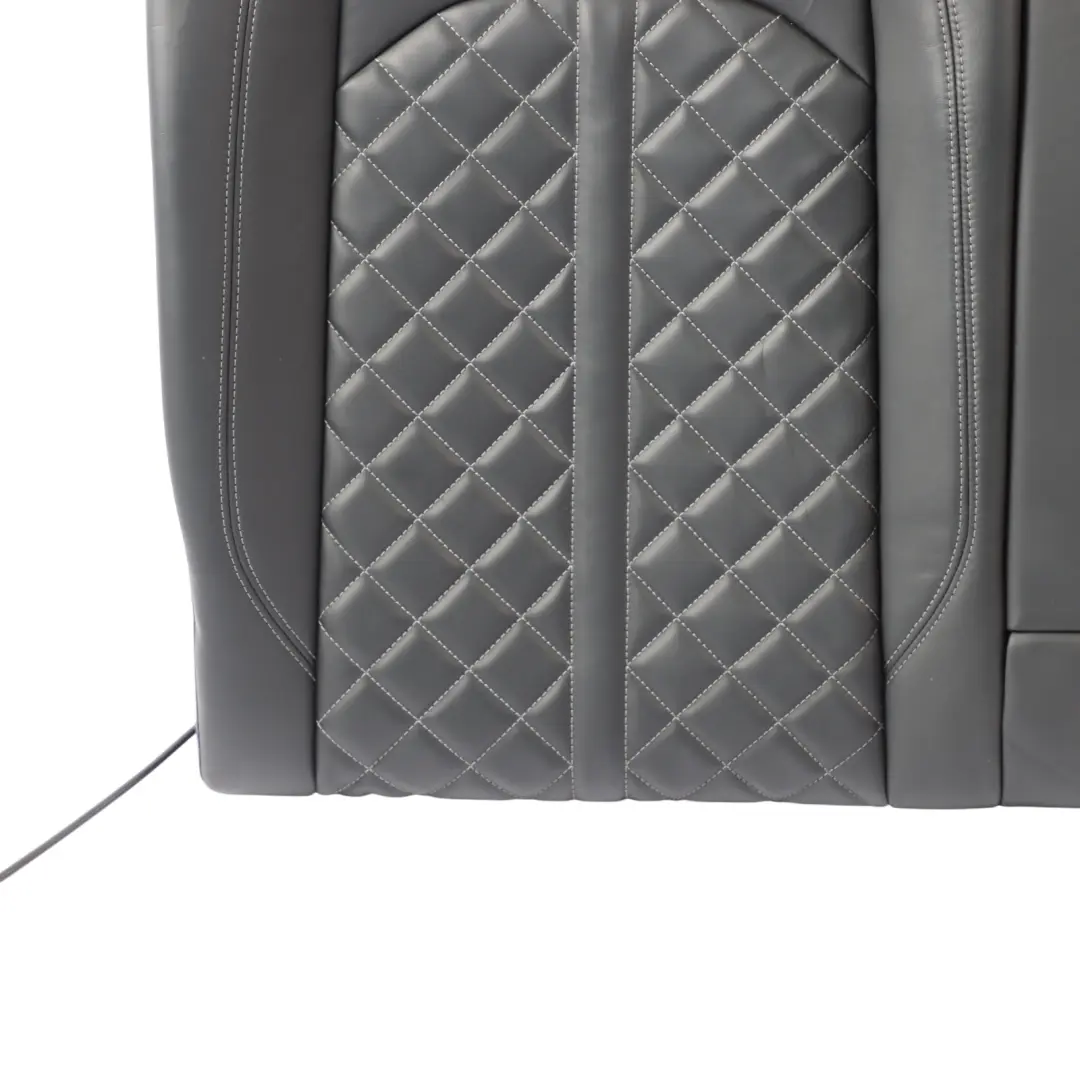 Audi A4 S4 B9 Oparcie Podłokietnik Tylny Prawy Skórzane Czarne - SKU 8W0885806M - Numer Części 8W0885806M
