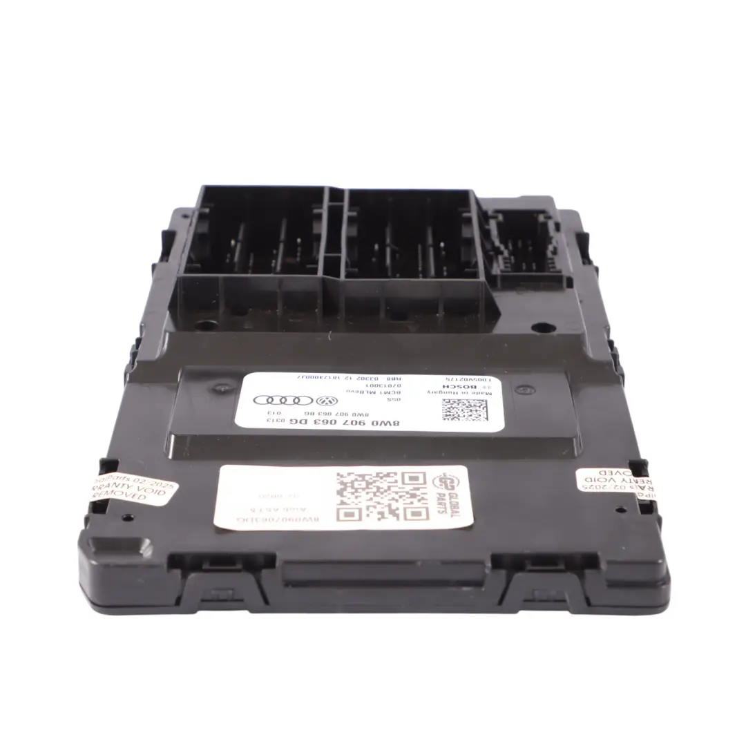 Audi A5 F5 45 TFSI DKNA Módulo De Control De La Carrocería BCM ECU - SKU 8W0907063DG - Número de pieza 8W0907063DG