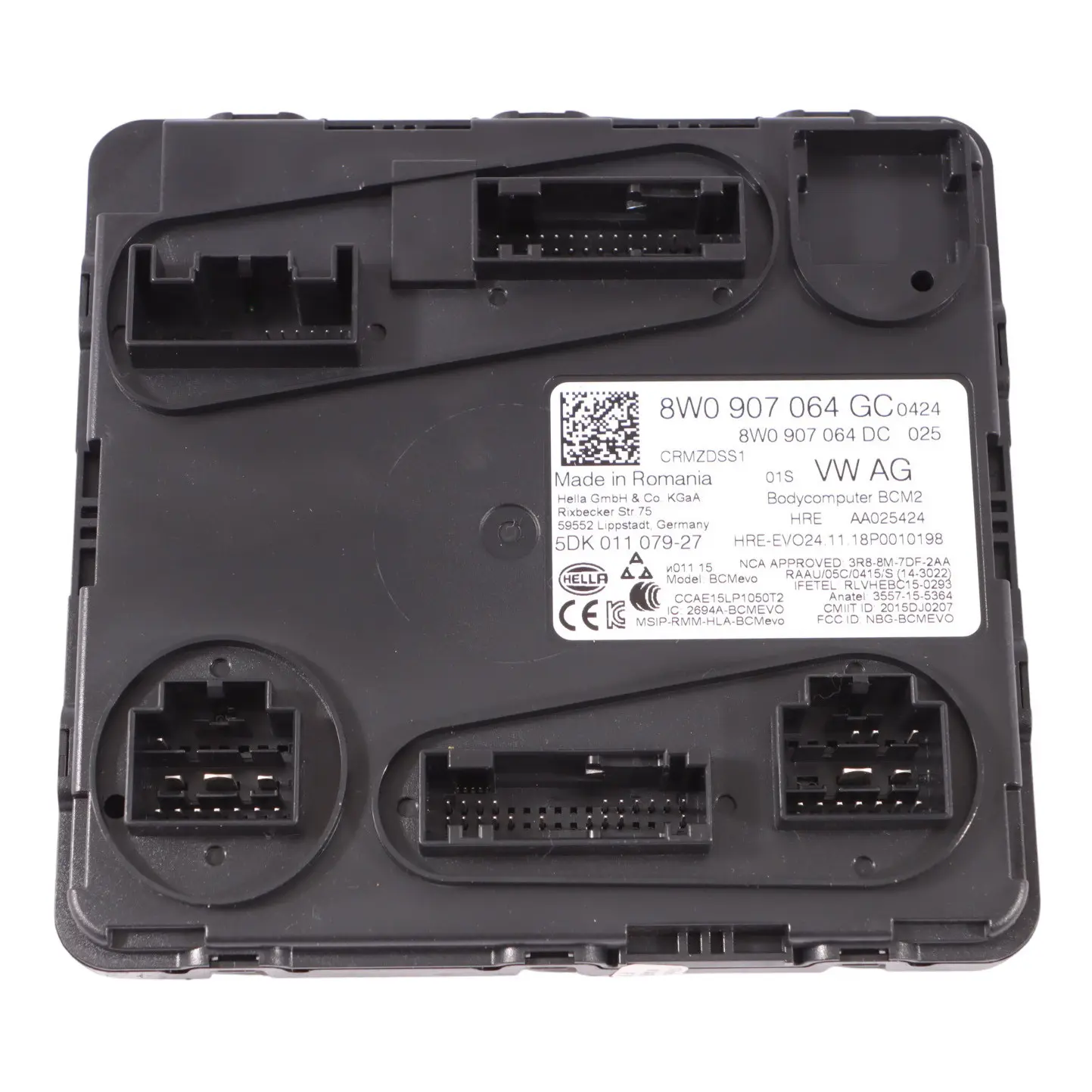 Audi A5 F5 Module De Commande Central De Carrosserie BCM Unité ECU 8W0907064GC