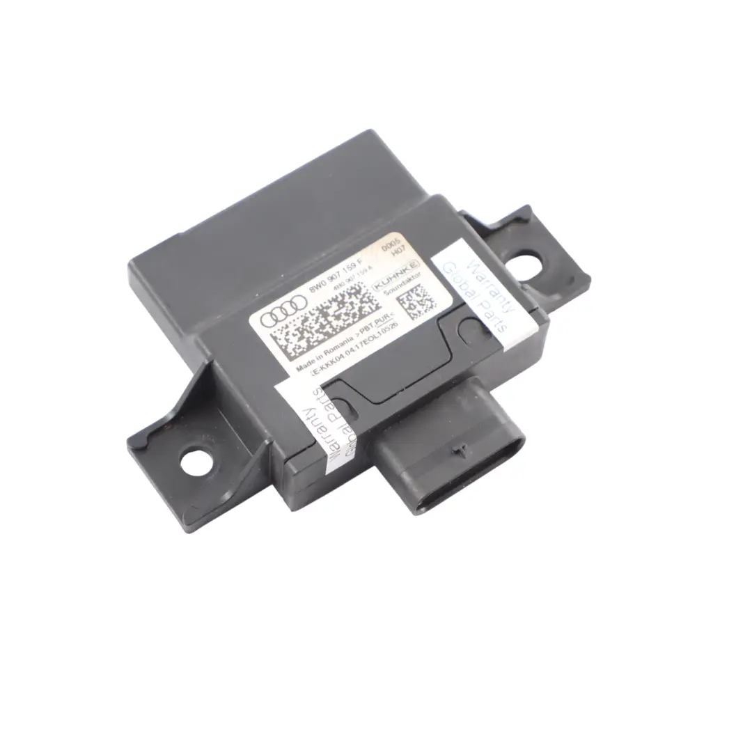 Audi A4 S4 B9 A5 S5 Aufprallgeräusch Steuermodul - SKU 8W0907159F - Teilenummer 8W0907159F