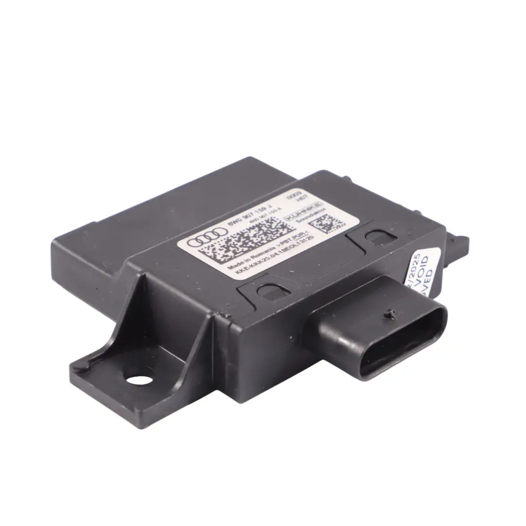 Audi A4 B9 A5 F5 Module commande actionneur bruit impact - SKU 8W0907159J - Numéro de pièce 8W0907159J