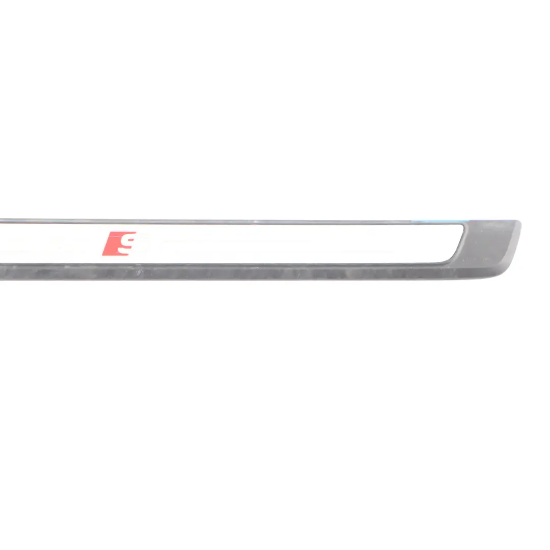 Front Door Sill S-Line Strip Entrance Trim Right O/S to Audi A4 B9 with Part number 8W0947418A Audi A4 B9 Front Door Sill S-Line Strip Entrance Trim Right O/S - SKU 8W0947418A-1 - Part number 8W0947418A