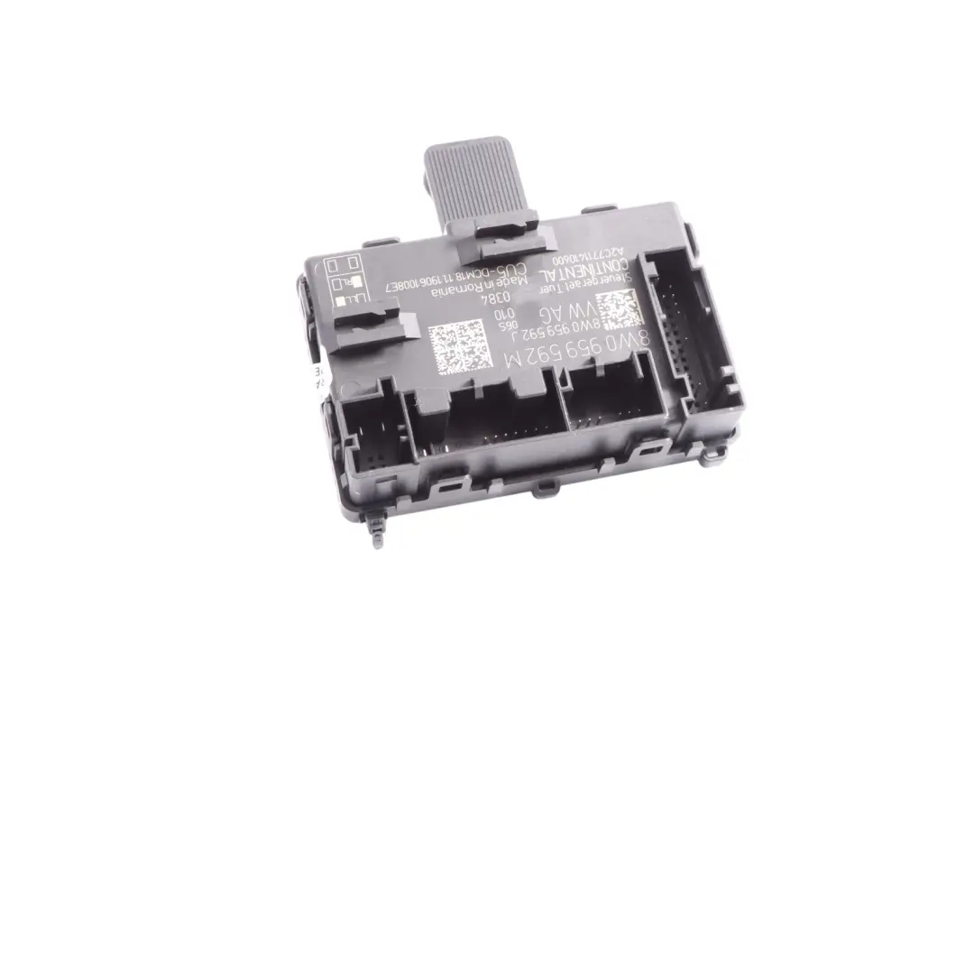 Moduł Sterownik Drzwi Przednich Prawy do Audi A4 B9 A5 F5 o numerze 8W0959592M Audi A4 B9 A5 F5 Moduł Sterownik Drzwi Przednich Prawy - SKU 8W0959592M - Numer Części 8W0959592M