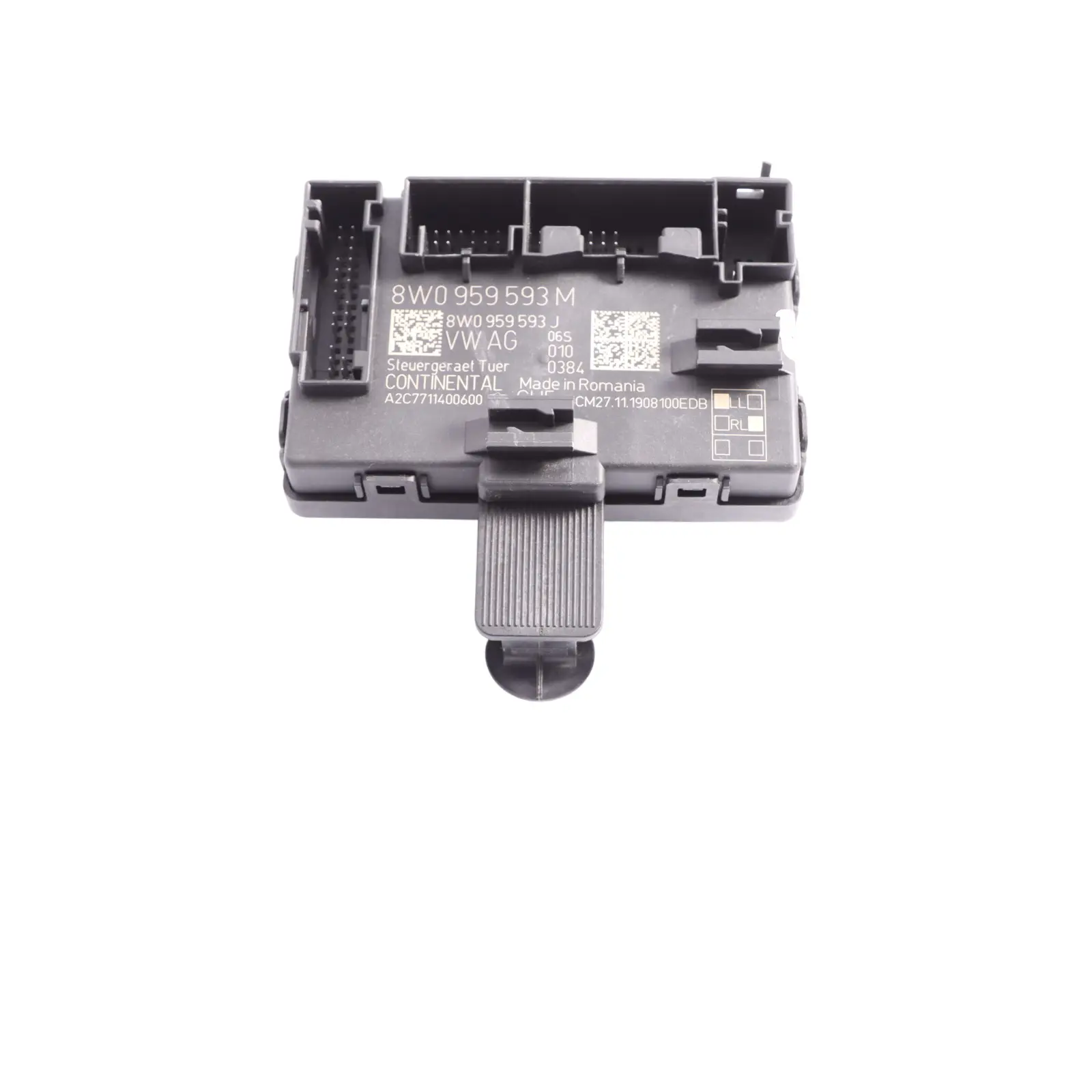 Audi A4 B9 A5 F5 Module Contrôle Porte Avant ECU Côté Conducteur 8W0959593M