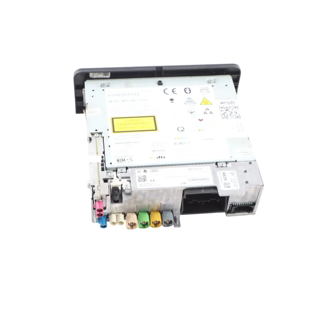 Multimedia Stereo Sat Nav SD CD Player Radio Head Unit to Audi A4 S4 B9 with Part number 8W5035035 Audi A4 S4 B9 Multimedia Stereo Sat Nav SD CD Player Radio Head Unit - SKU 8W5035035 - Part number 8W5035035